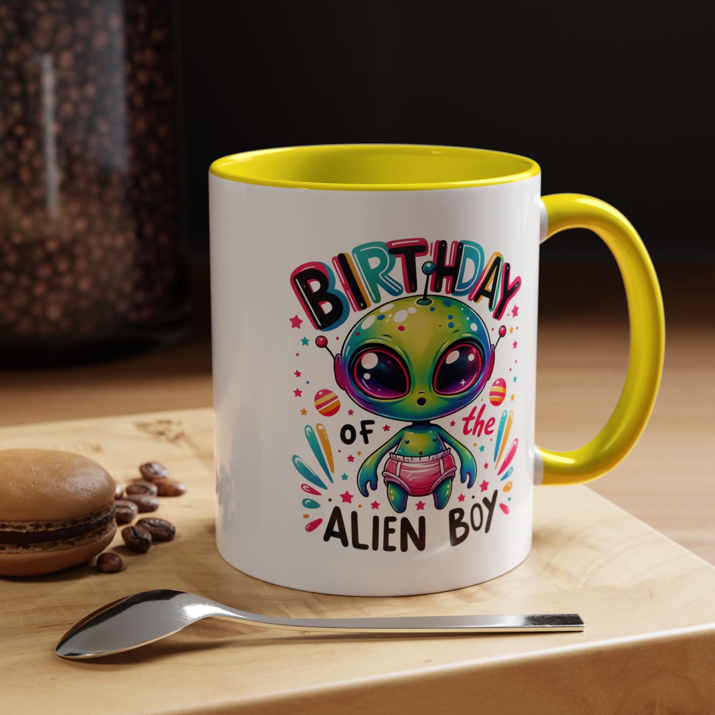 Alien Mug - Birthday Alien Boy