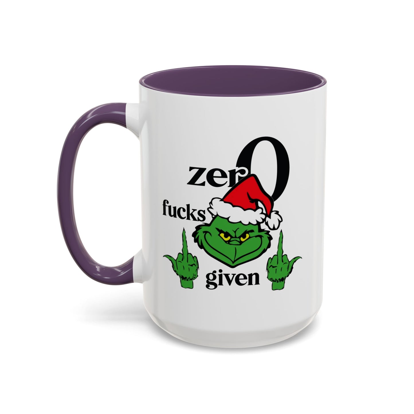 Adult Mug - Zero Fucks Given Grinch