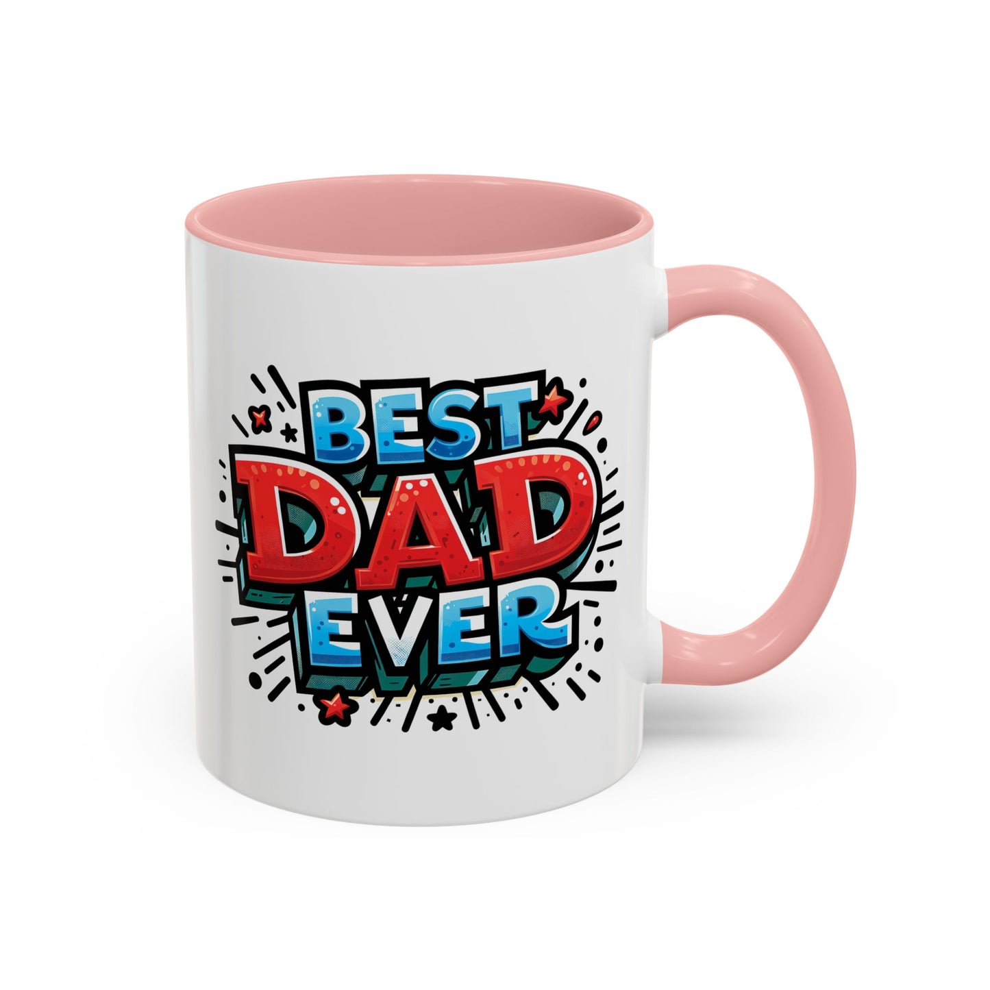 Father's Day Mug - Best Dad Ever Grafitti