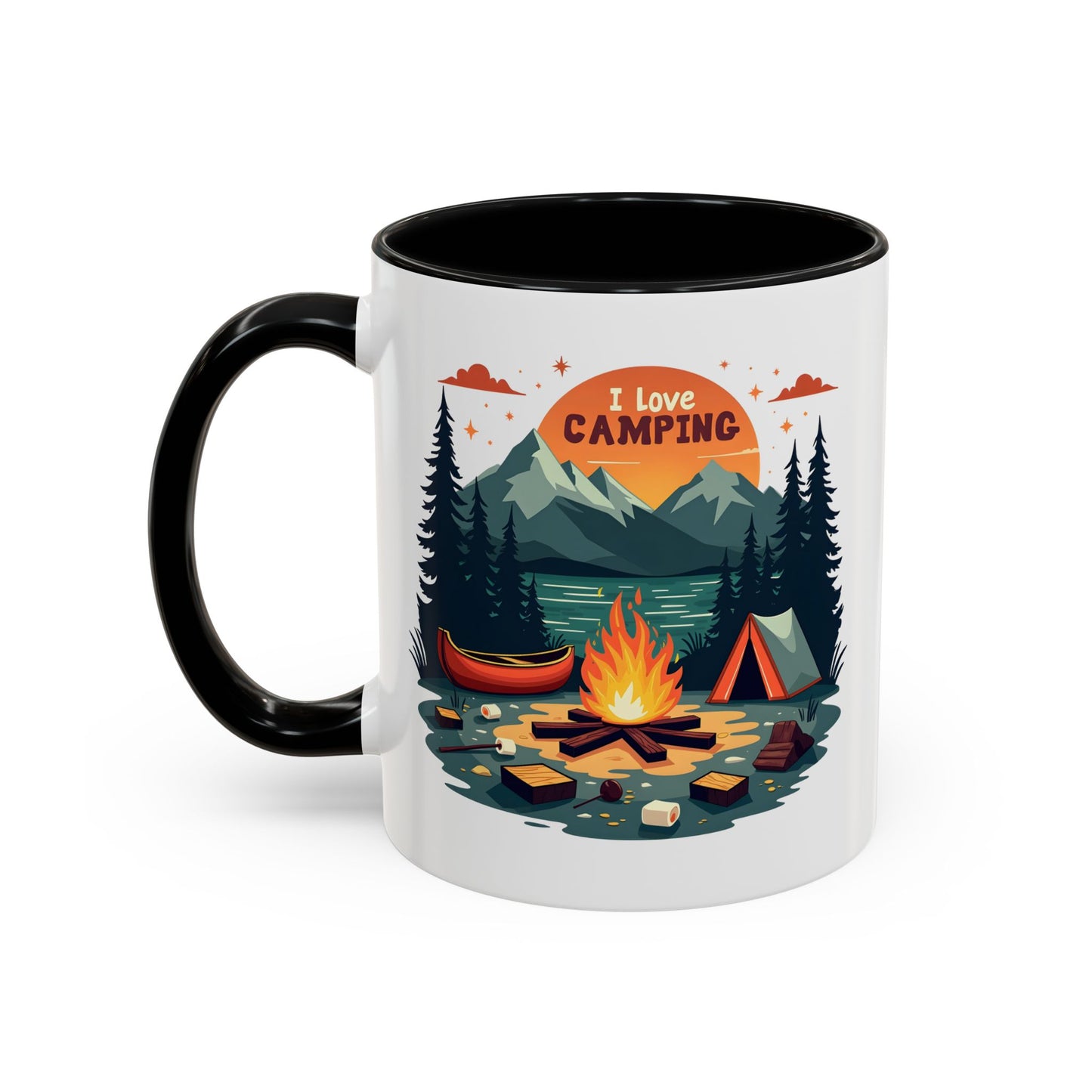 Adventure Mug - I Love Camping