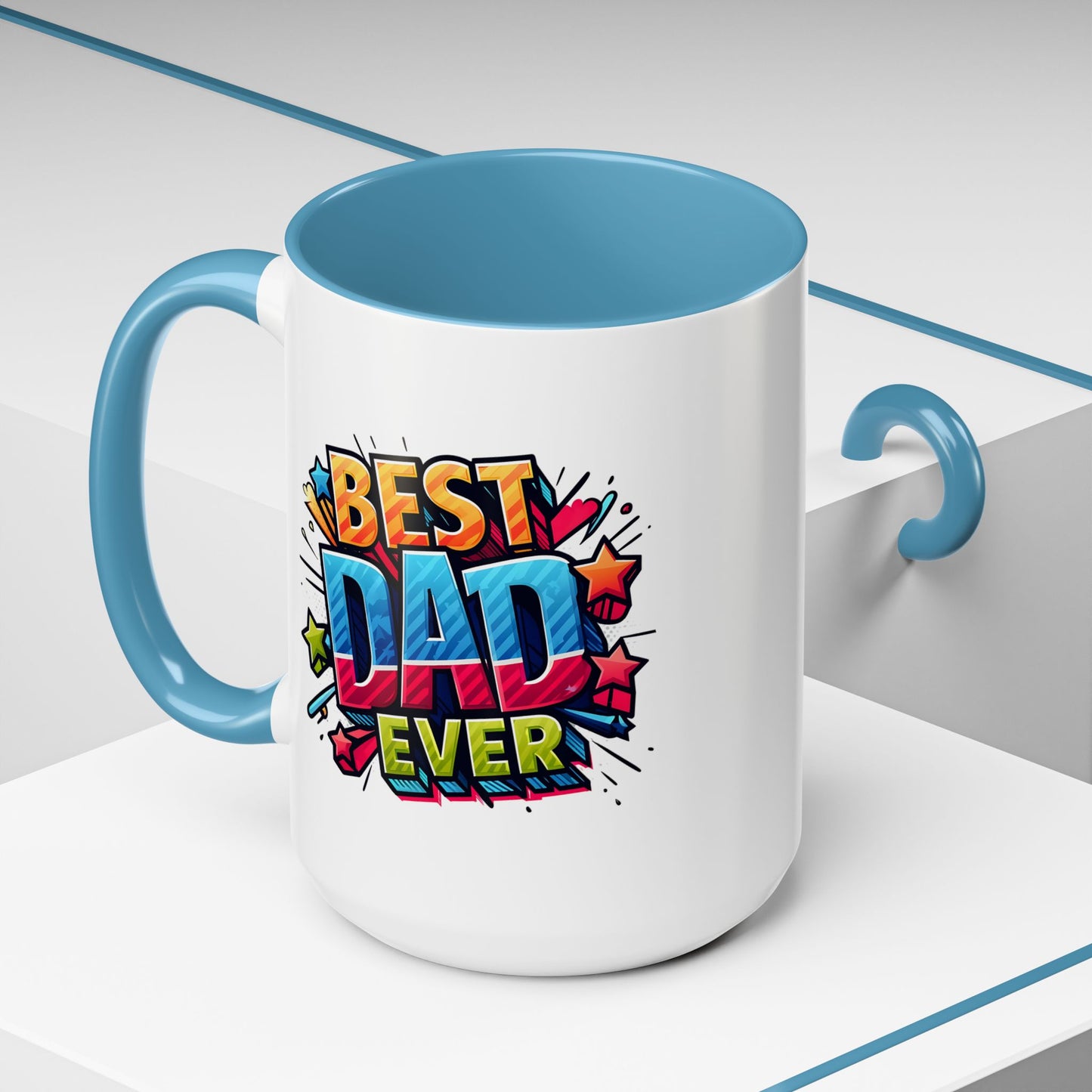 Father's Day Mug - Best Dad Ever Comic