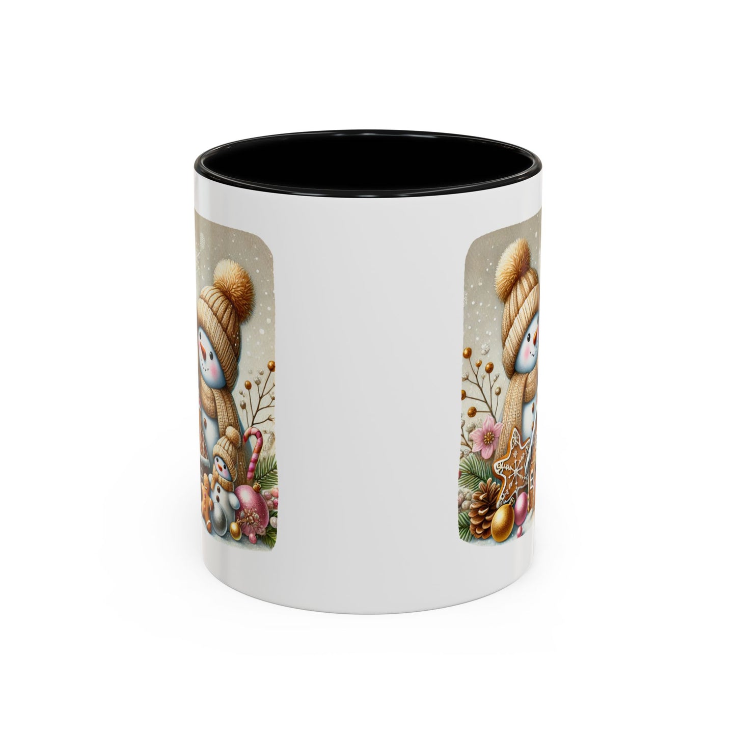 Christmas Mug - Gingerbread Snowman Family 2