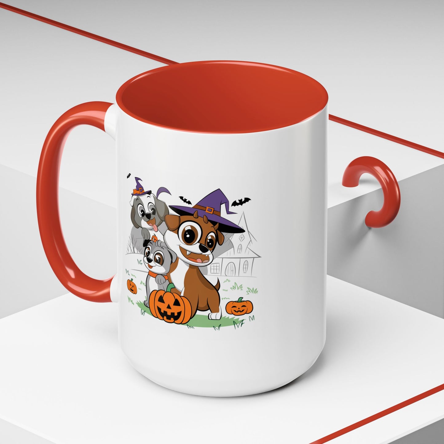 Halloween Mug - Three Puppies