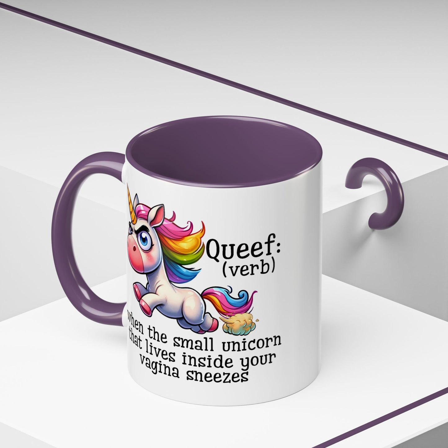 Adult Mug - Queef Unicorn