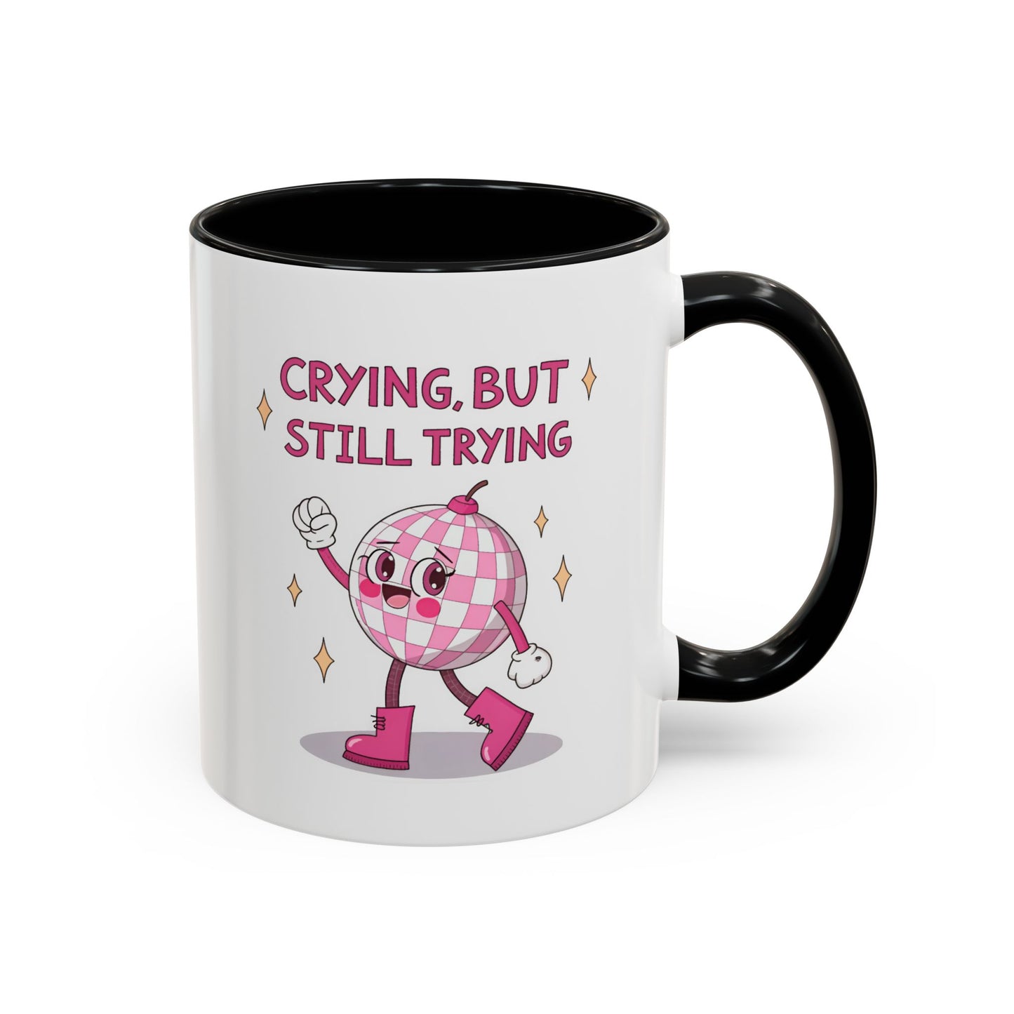Wellness Mug - Crying But Still Trying