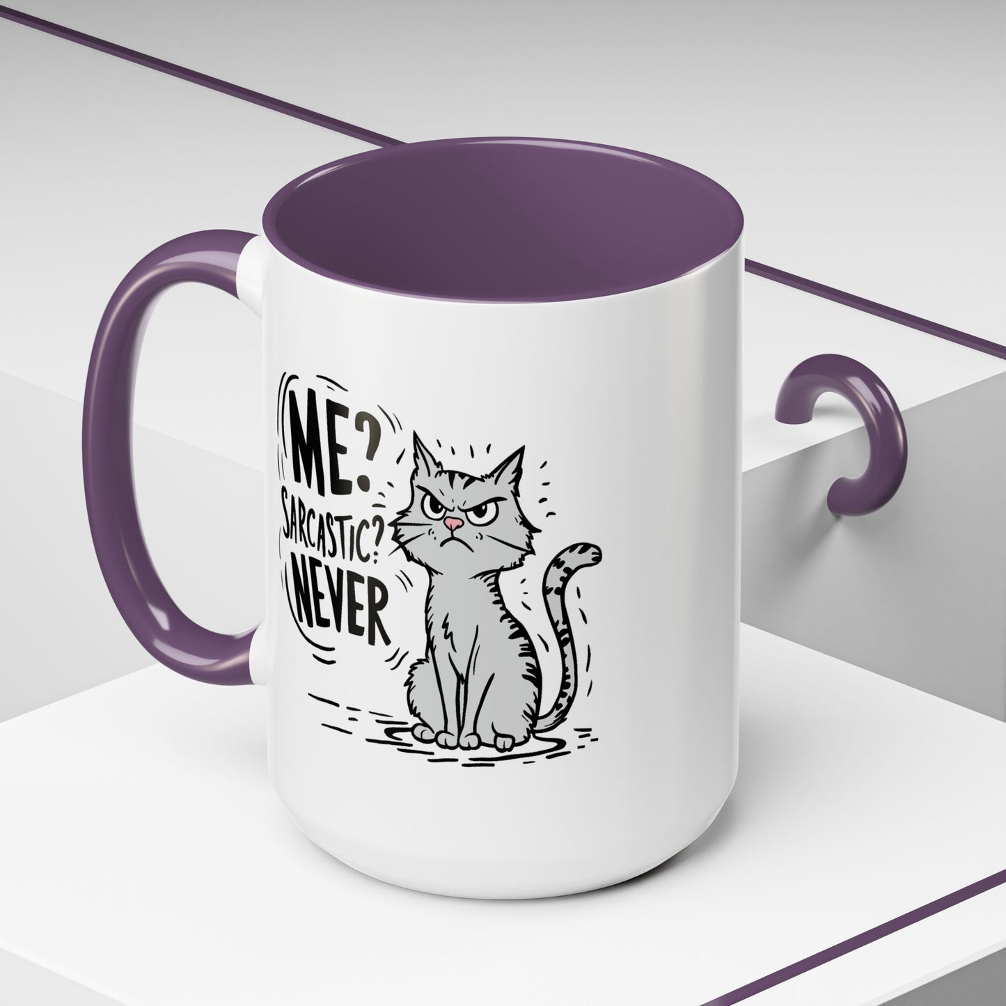 Animal Mug - Me? Sarcastic? Never