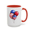 4th of July Mug - American Balloons