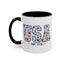 4th of July Mug - USA EST 1776 Floral