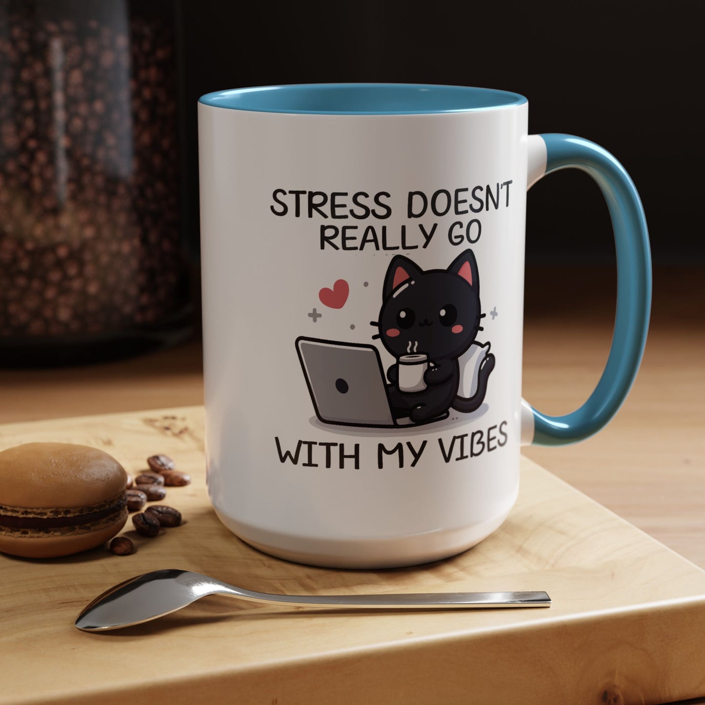 Animal Mug - Stress Doesn't Really Go