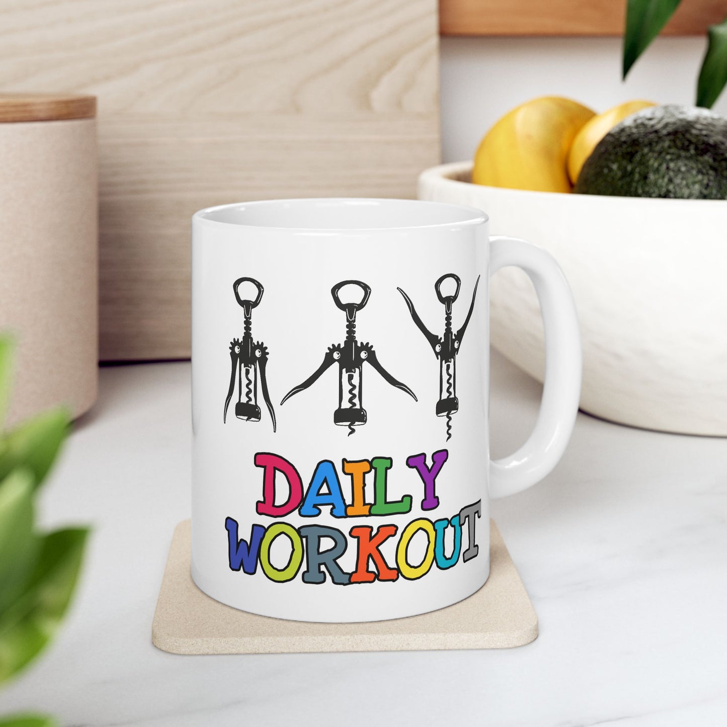 Humor Mug - Daily Workout