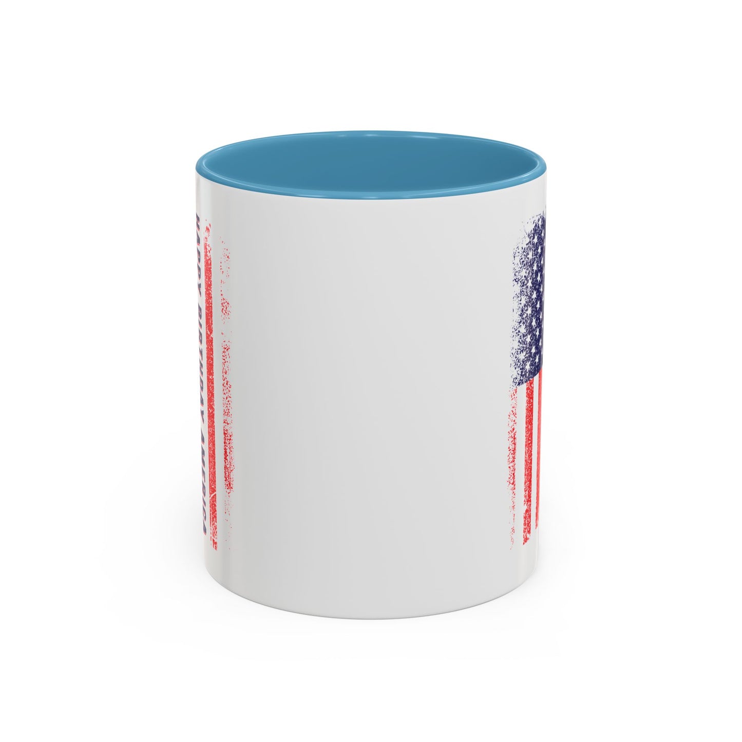 4th of July Mug - Happy Birthday America Flag