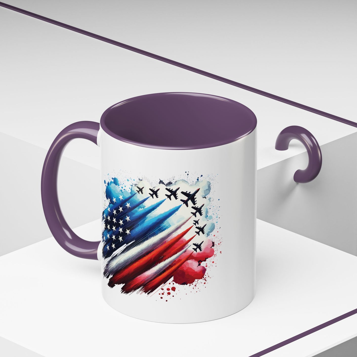 4th of July Mug - Fighter Jets USA Patriotic