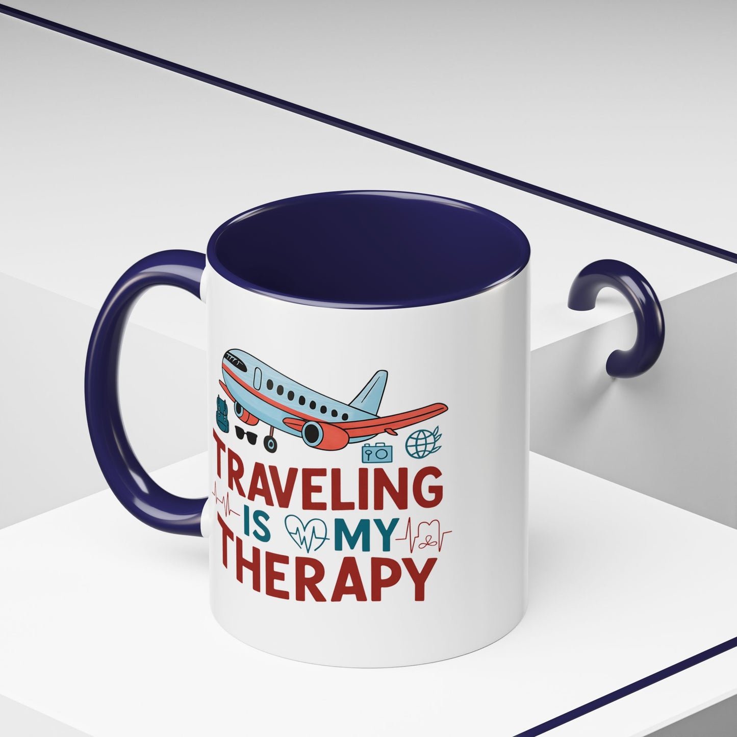 Adventure Mug - Traveling Is My Therapy