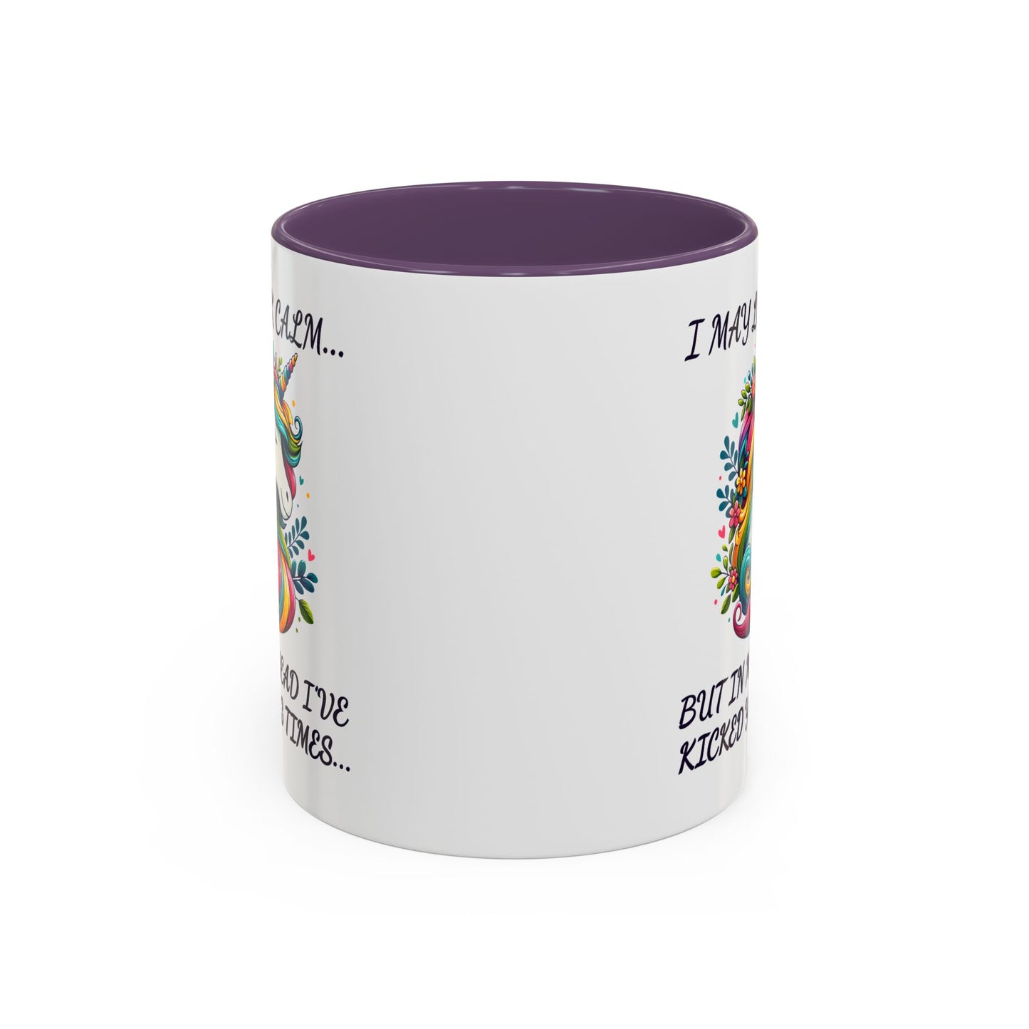 Adult Mug - I may Look Calm Unicorn