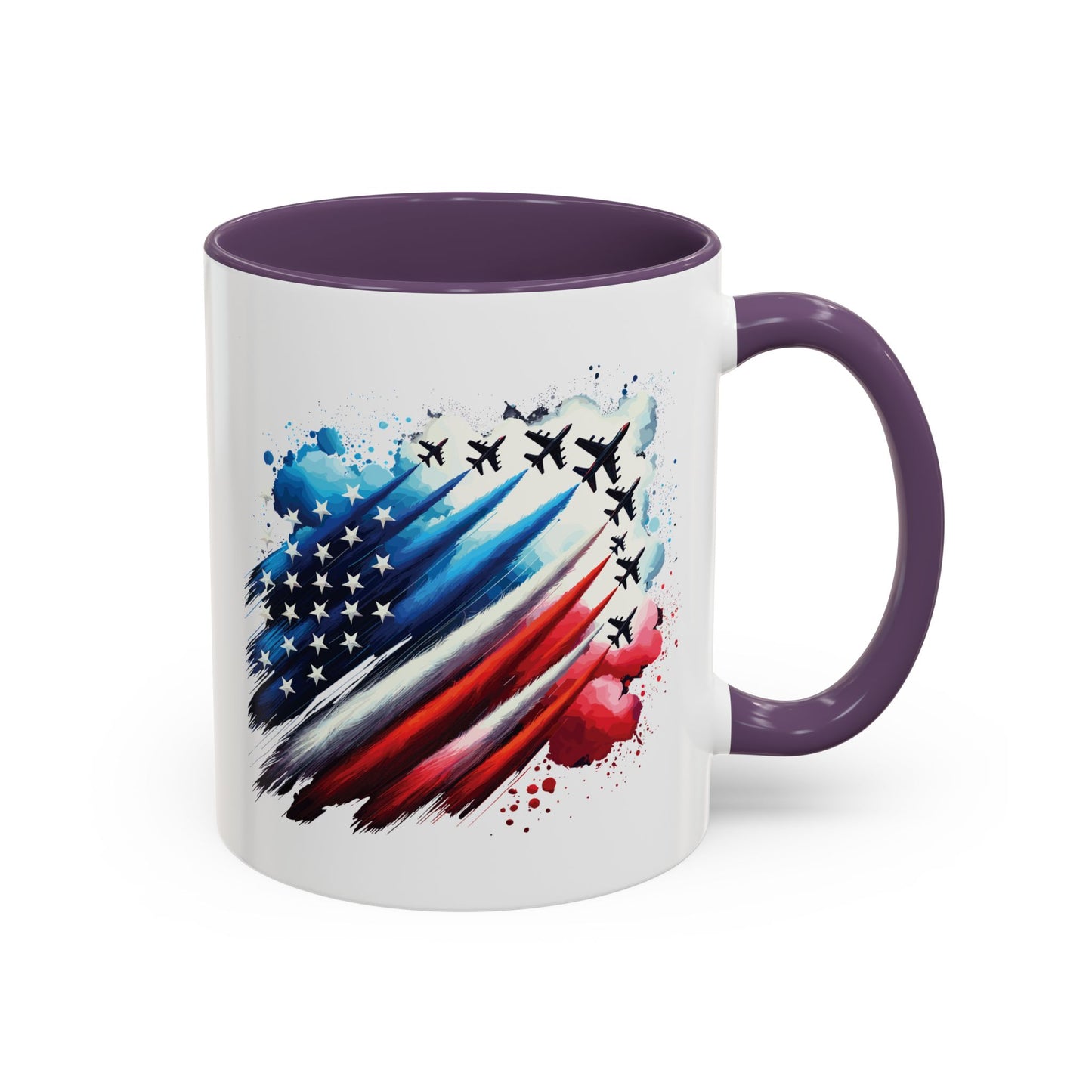 4th of July Mug - Fighter Jets USA Patriotic