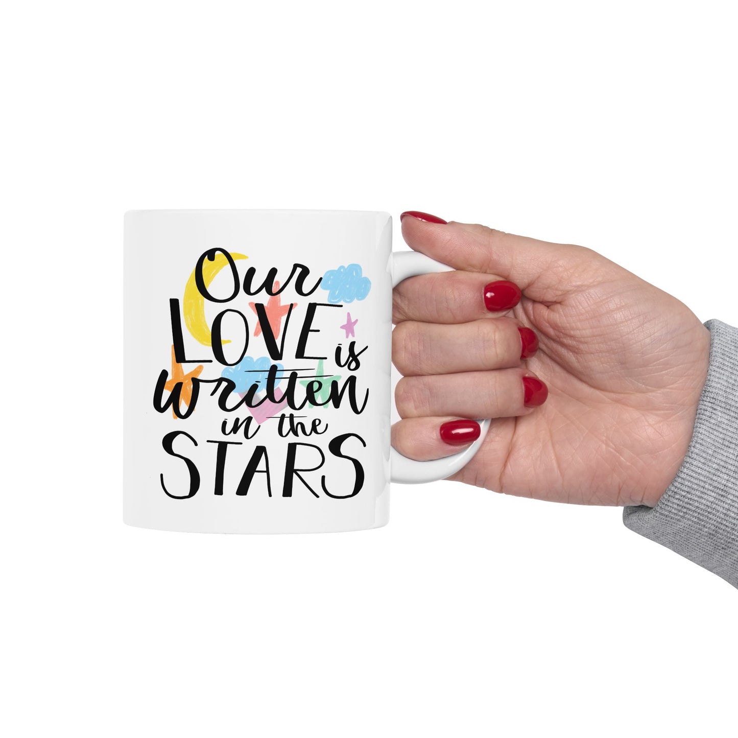 Anniversary Mug - Our Love Is Written