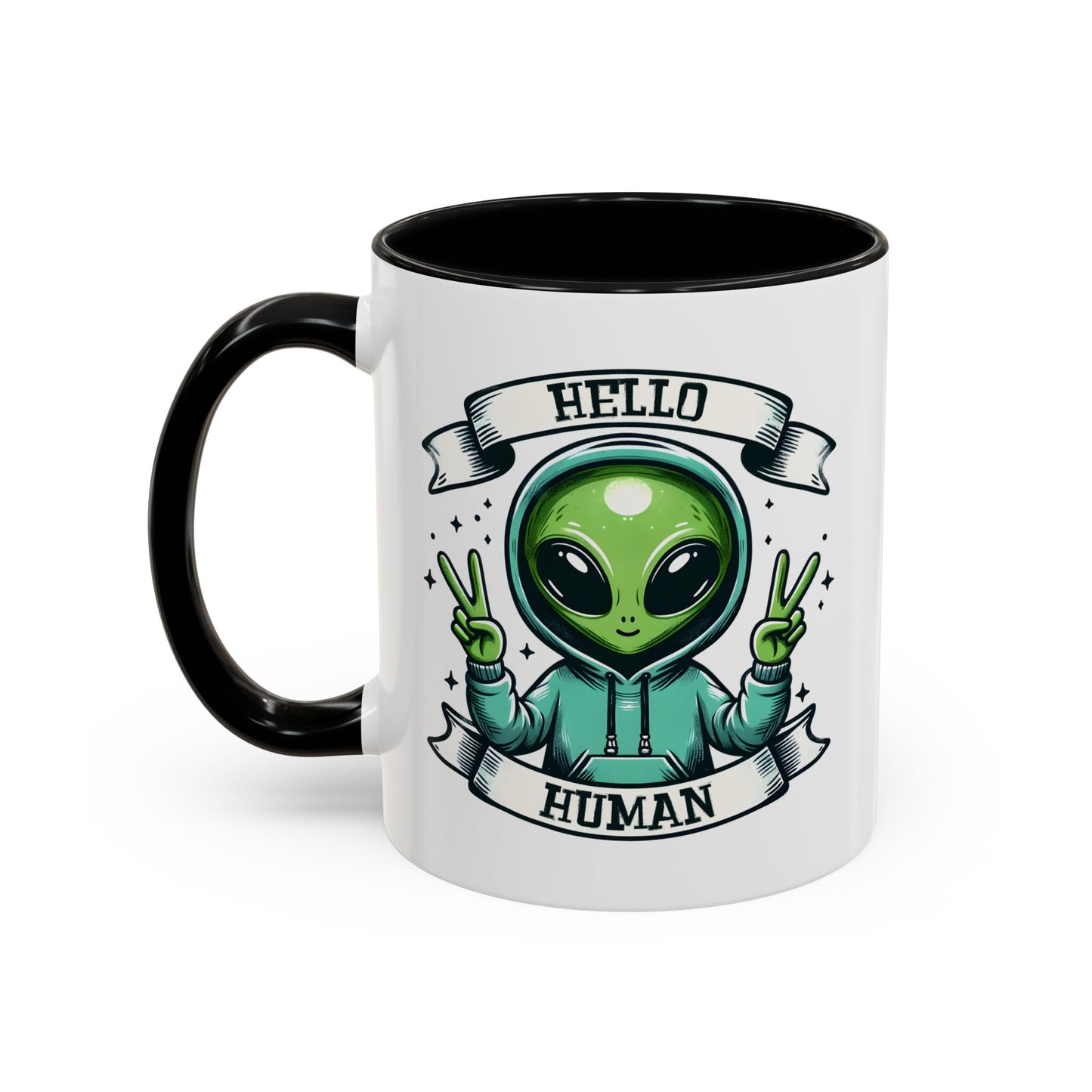 Alien Mug - Hello Human