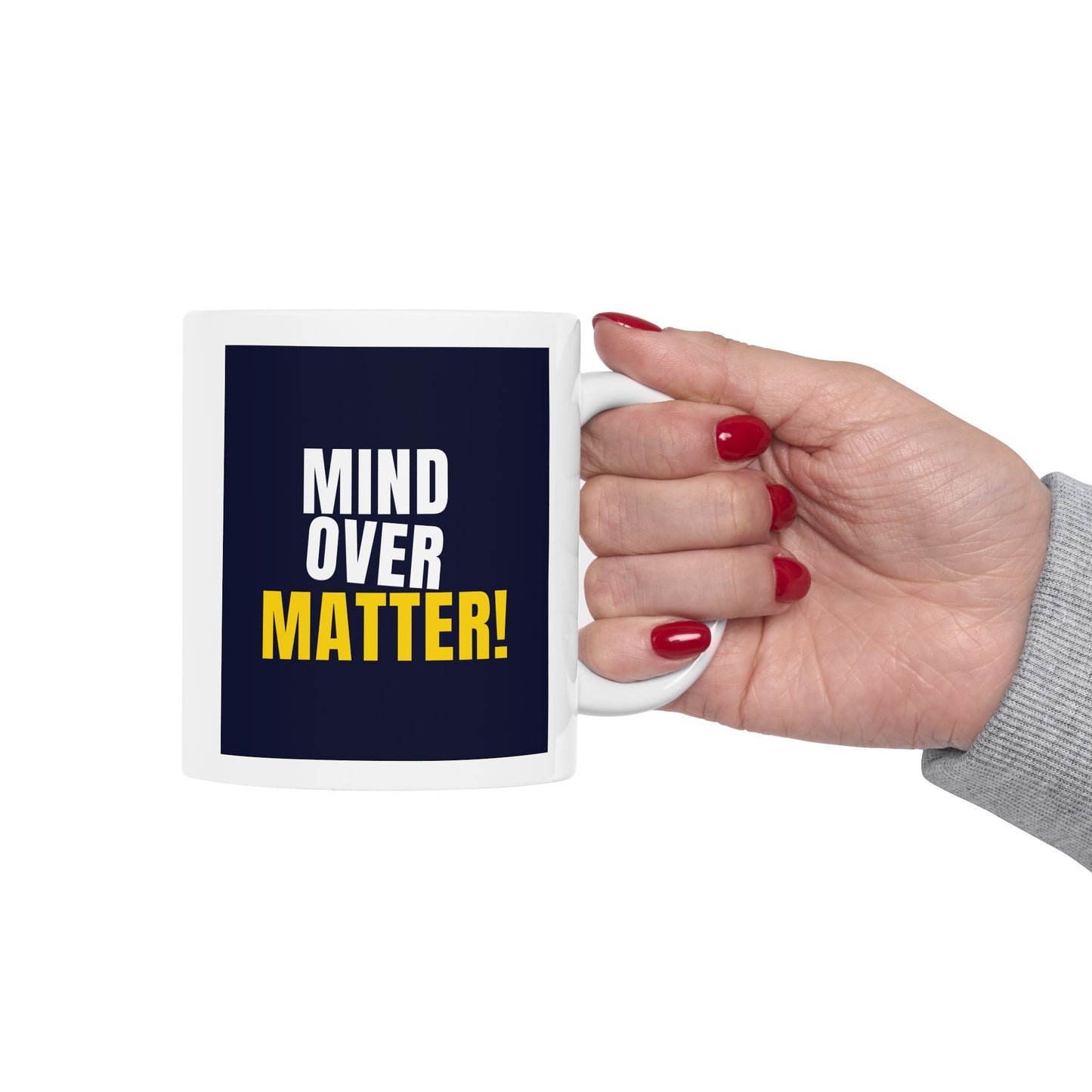 Wellness Mug - Mind Over Matter Banner