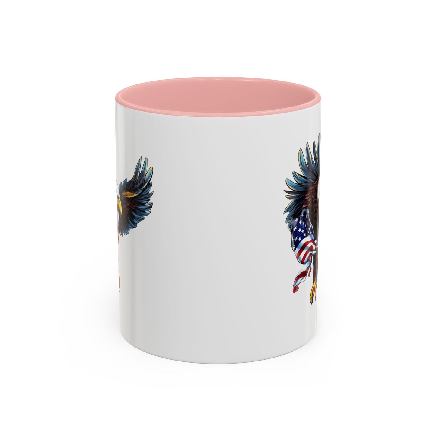 4th of July Mug - American Bald Eagle Flag 7