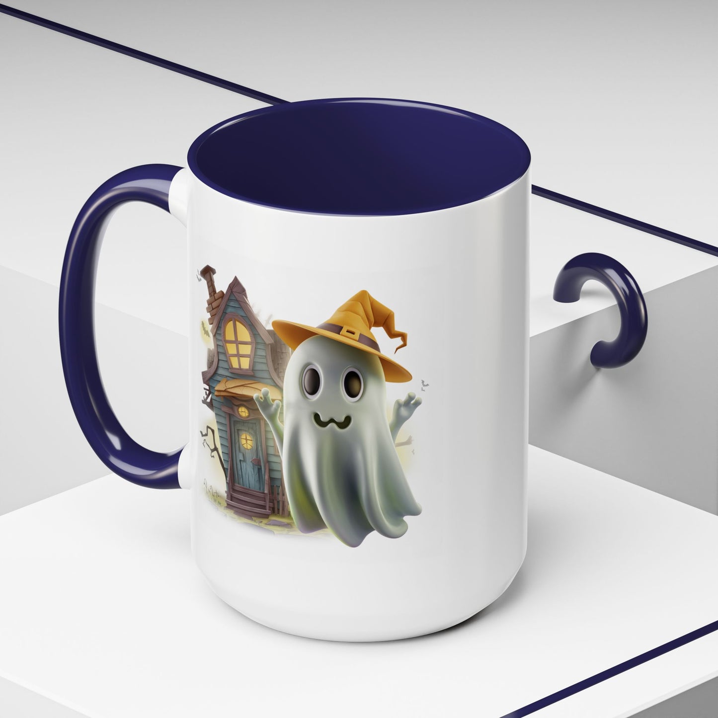 Halloween Mug - Spooky Ghost House