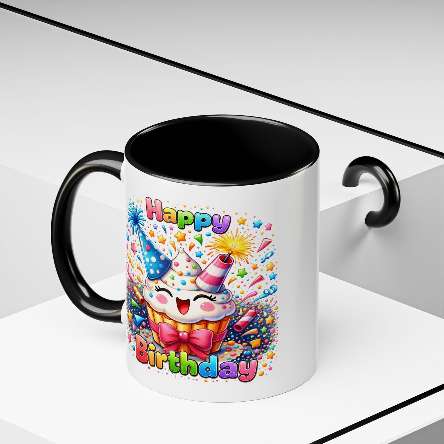 Birthday Mug - Happy Cupcake