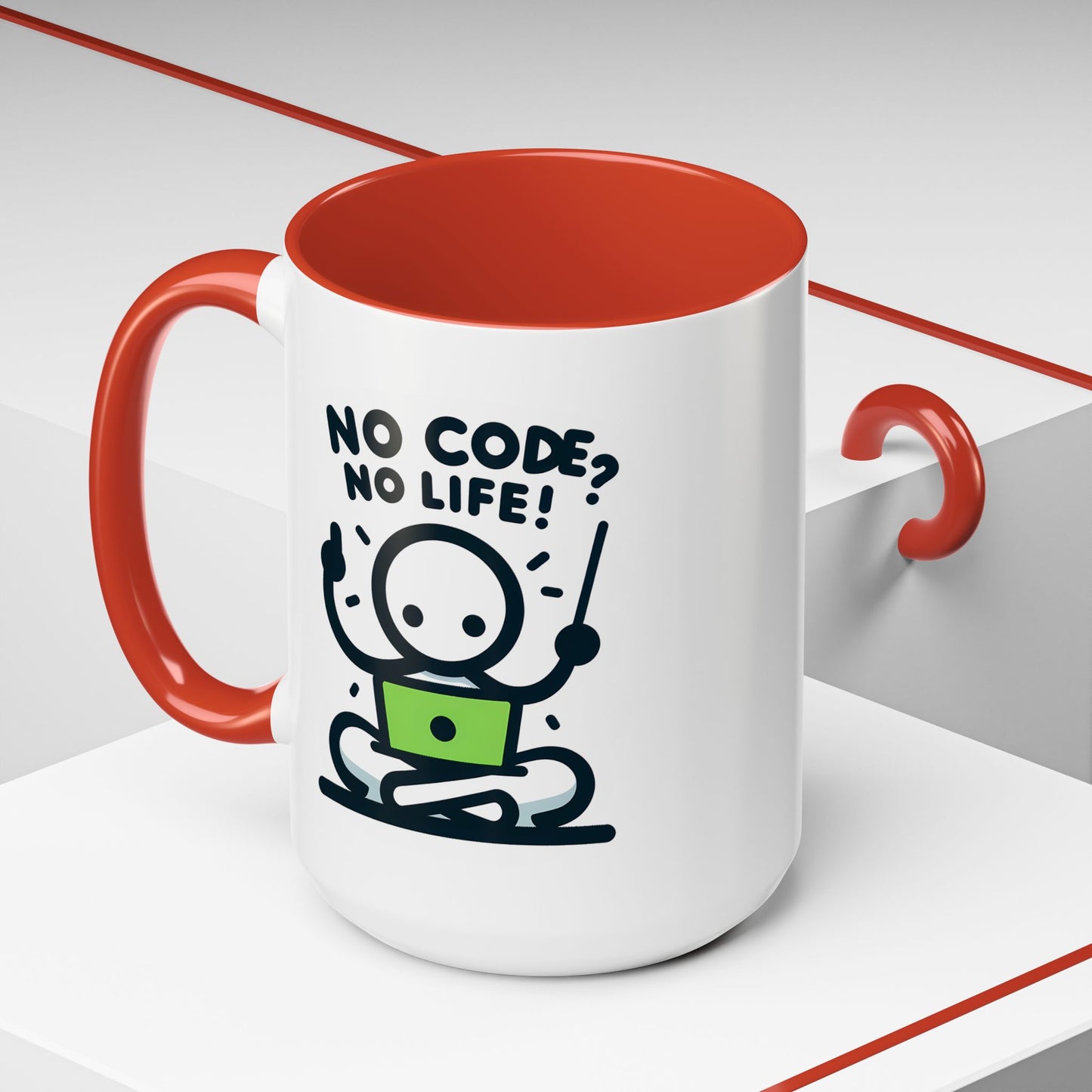 Humor Mug - No Code No Life