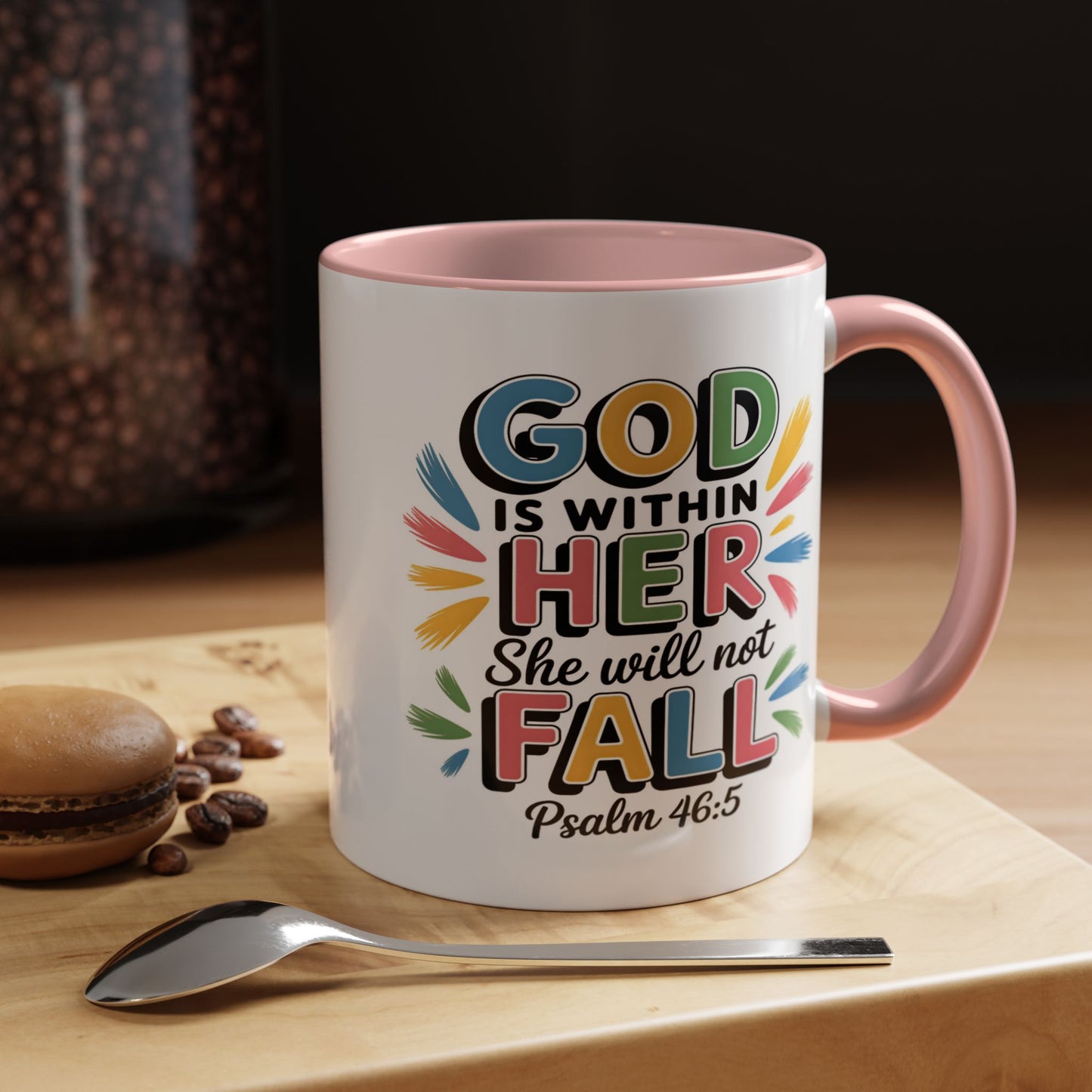 Religious Mug - God Is With Her