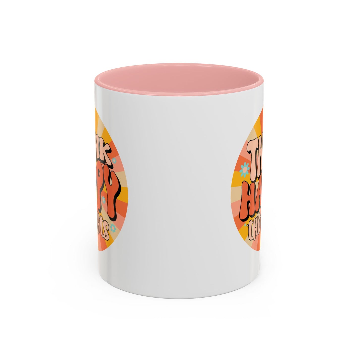 Wellness Mug - Think Happy Thoughts Hippie