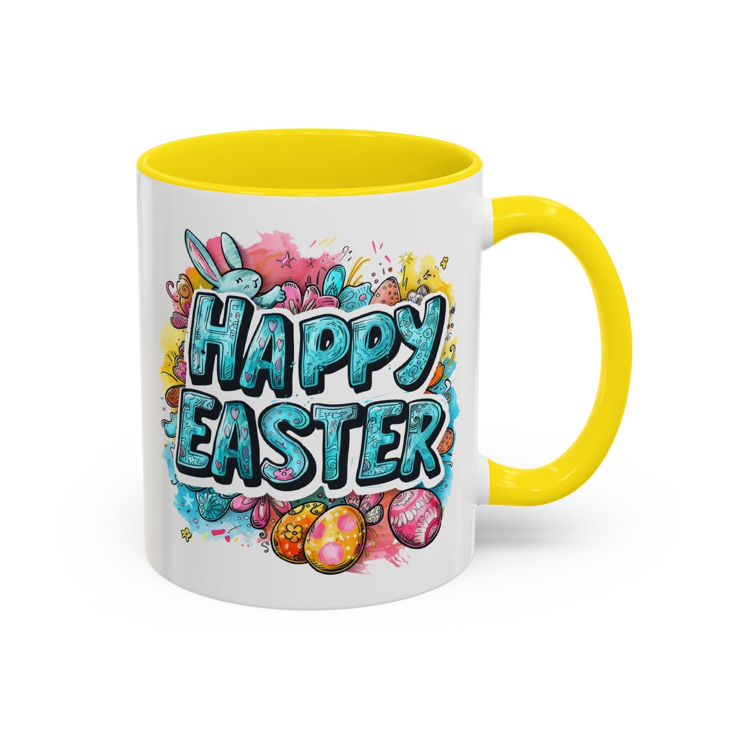 Easter Mug - Happy Easter Blue