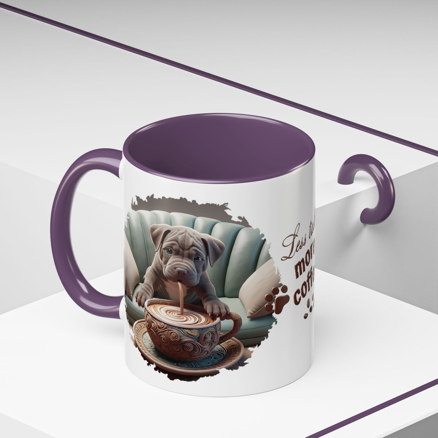 Animal Mug - Dog Coffee Wrap 25