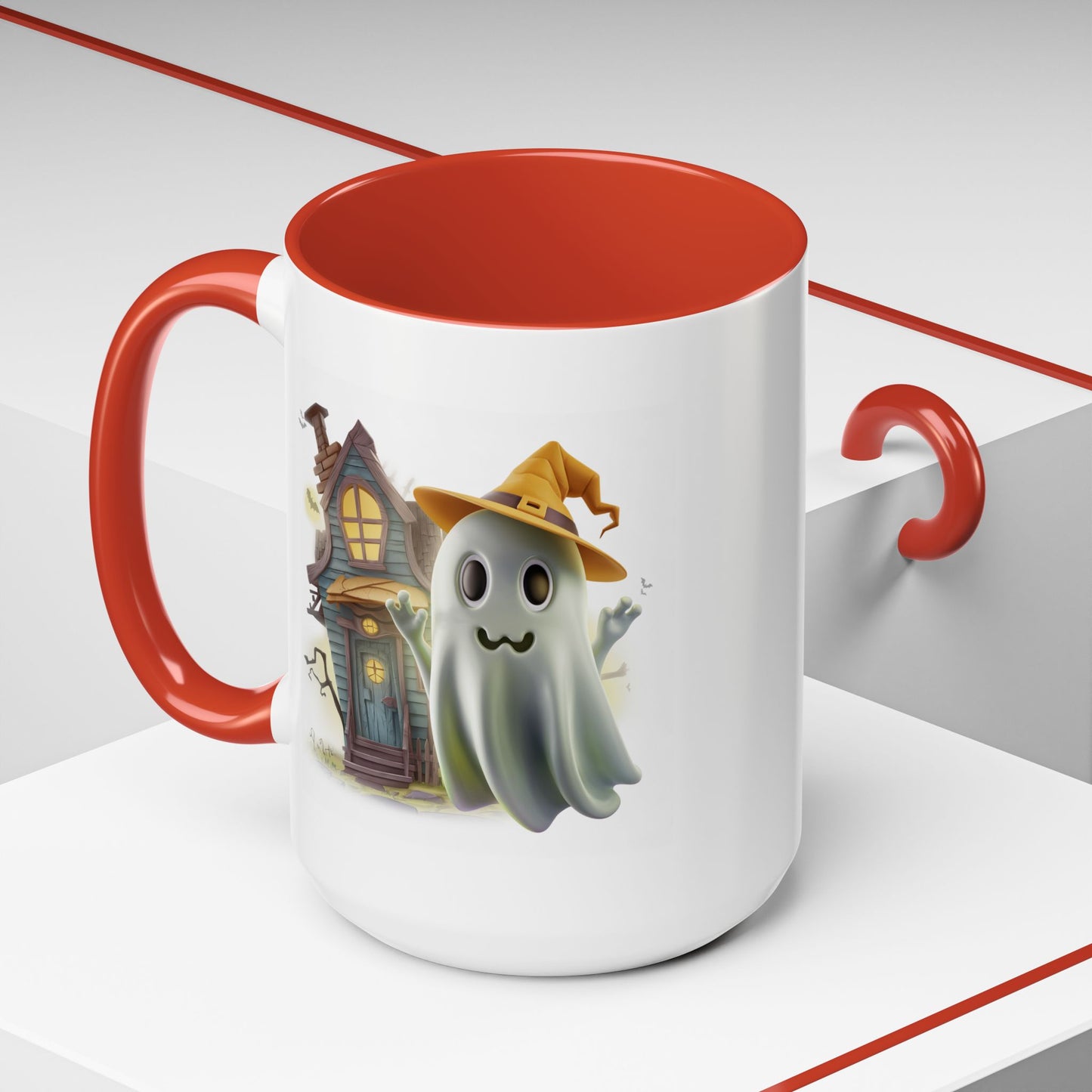 Halloween Mug - Spooky Ghost House