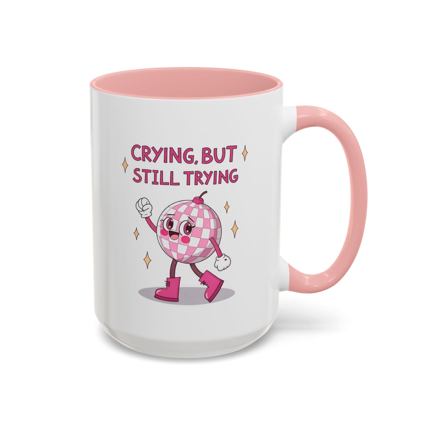 Wellness Mug - Crying But Still Trying