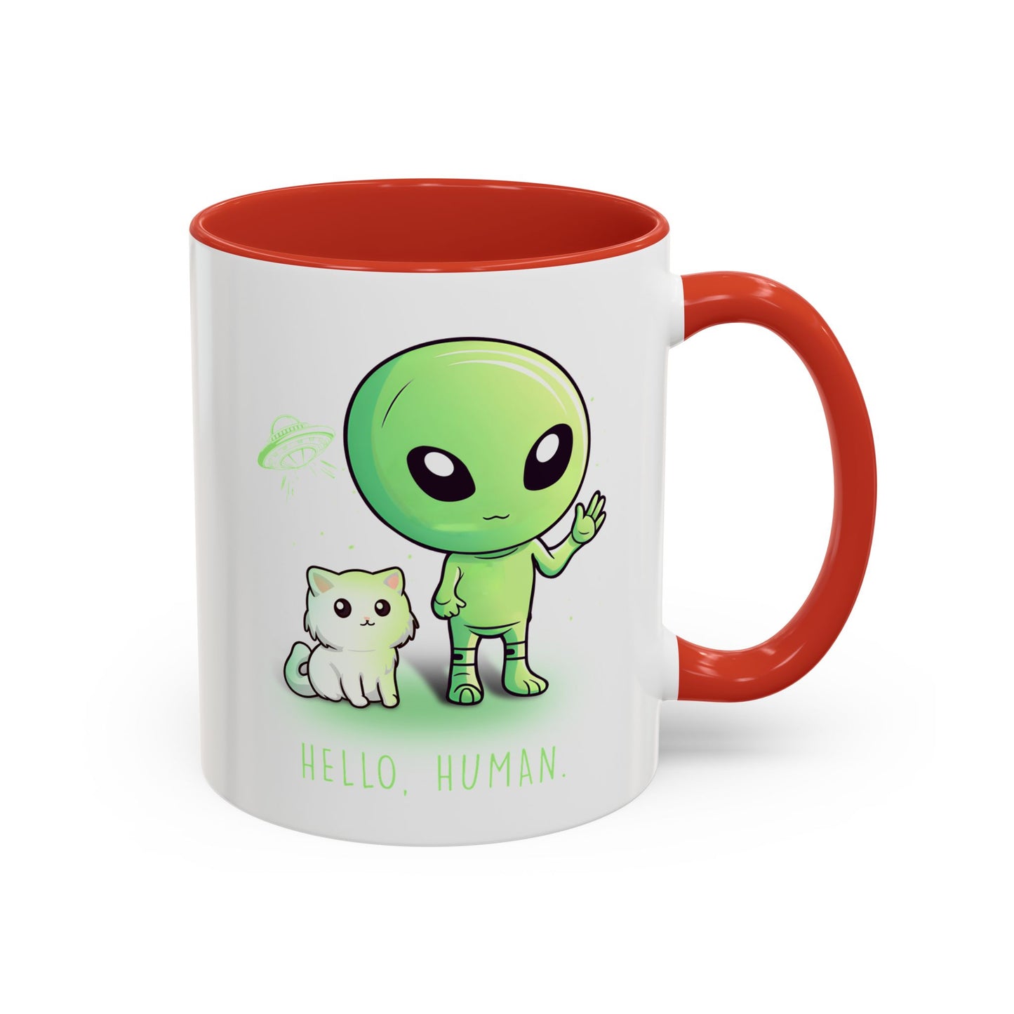 Alien Mug - Hello Human