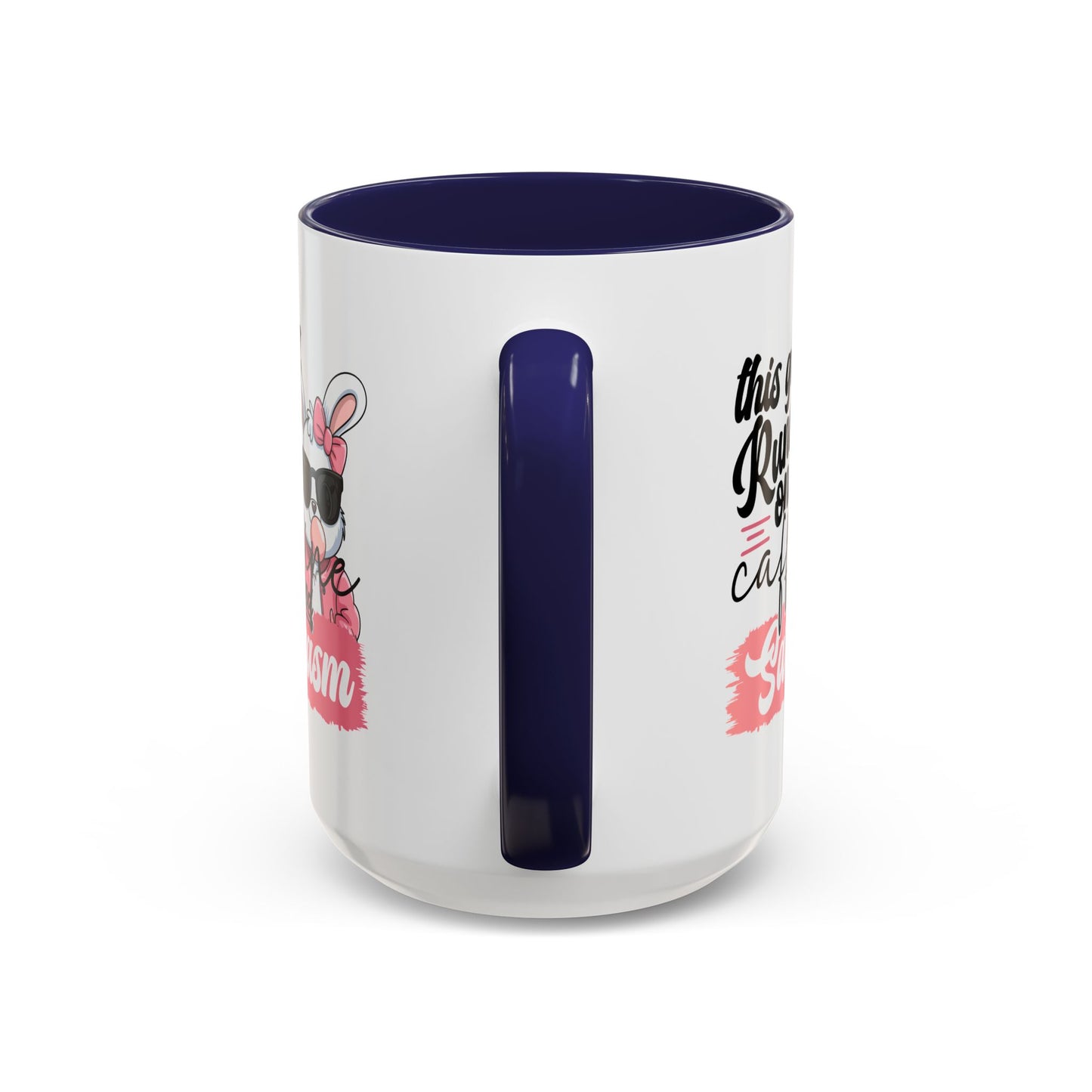 Humor Mug - This Girl Runs on Caffeine & Sarcasm
