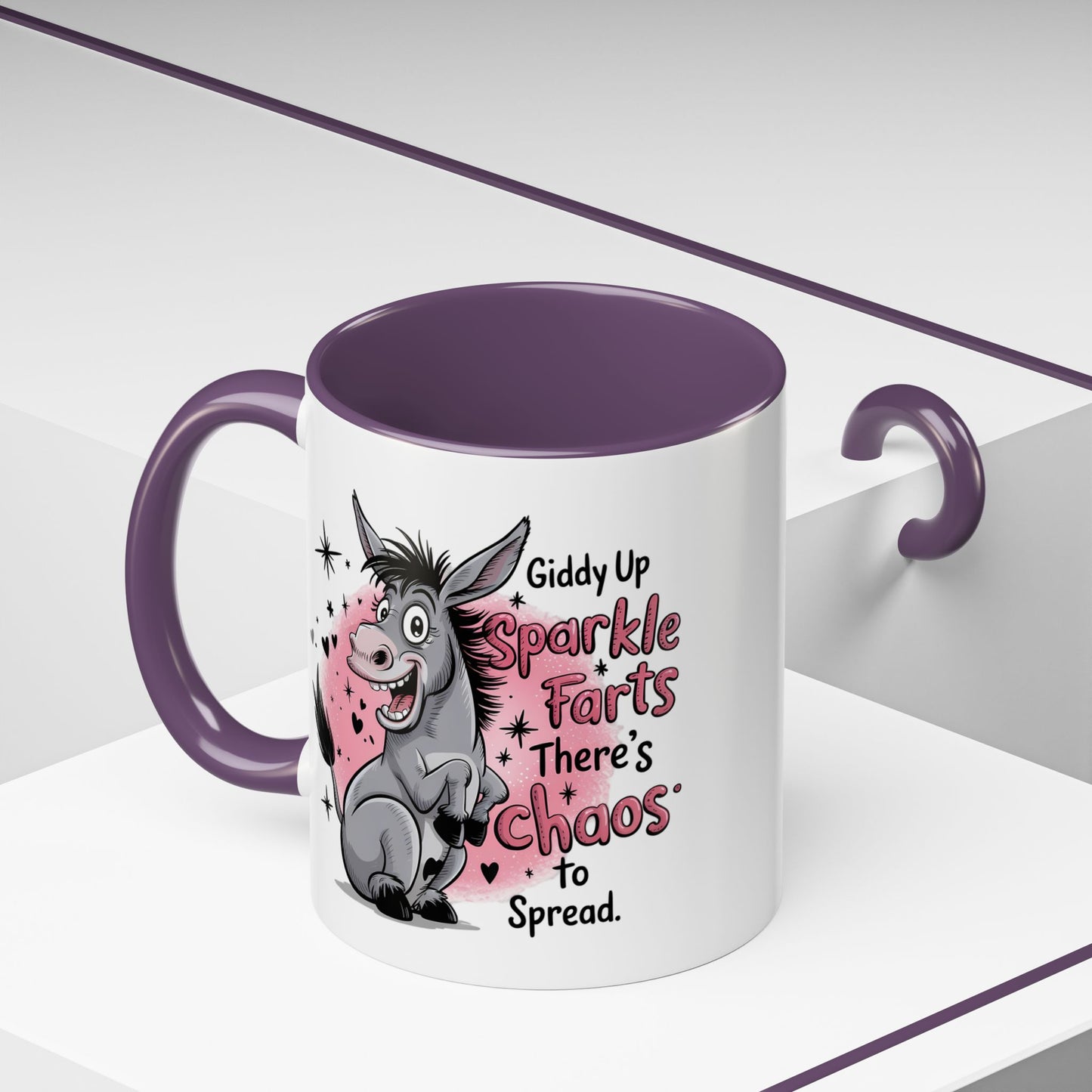Humor Mug - Giddy Up Sparkle Farts
