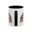 Christmas Mug - Merry Christmas Tartan Text Trees Presents