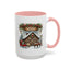 Christmas Mug - Reindeer Barn Sleigh Reindeer