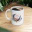 Valentine's Day Mug - I Love You Moon Graphic