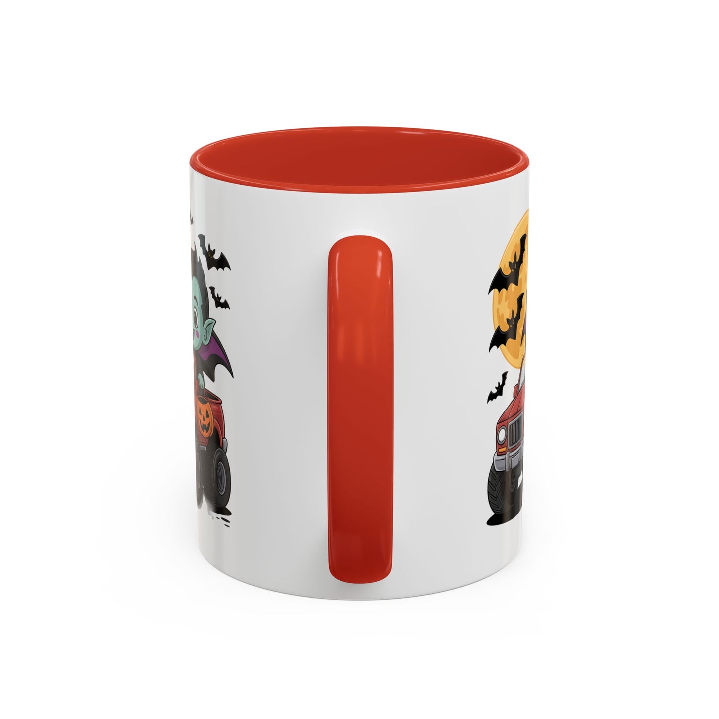 Halloween Mug - Driving Vampire