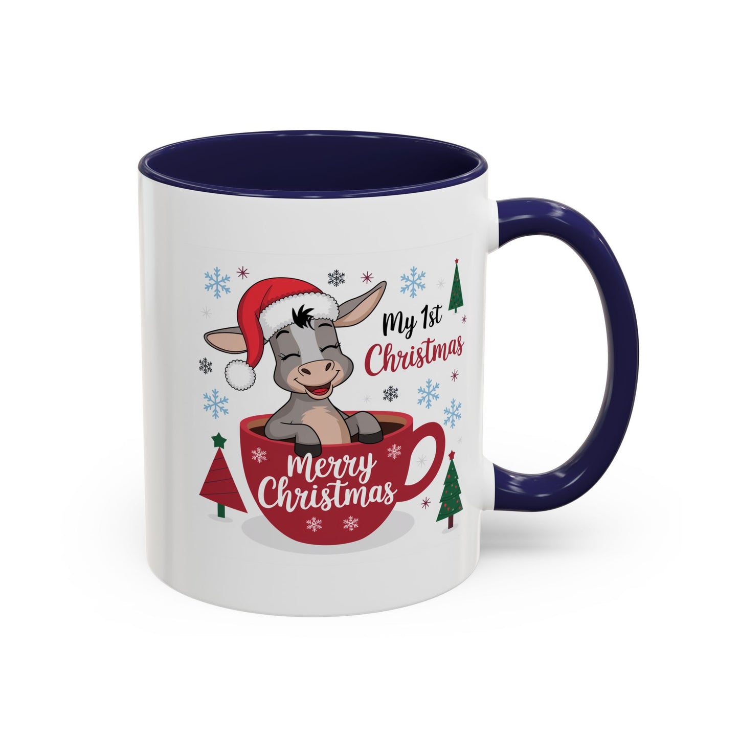 Christmas Mug - My First Christmas Donkey Cup
