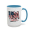 4th of July Mug - USA Since 1776 Gun