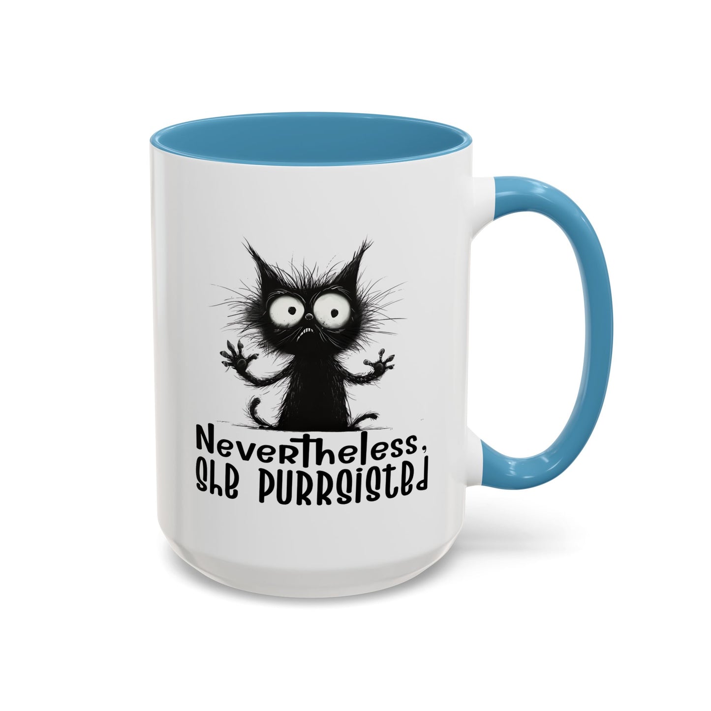Animal Mug - Nevertheless, She Purrsisted