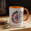 4th of July Mug - God Bless America Sunflower
