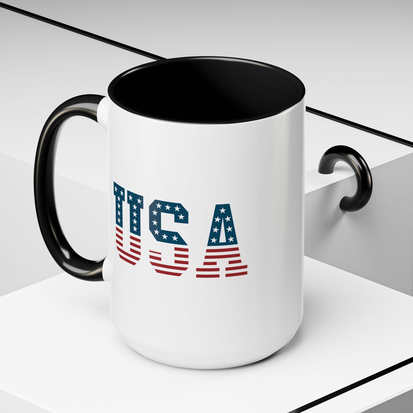 4th of July Mug - USA American Flag