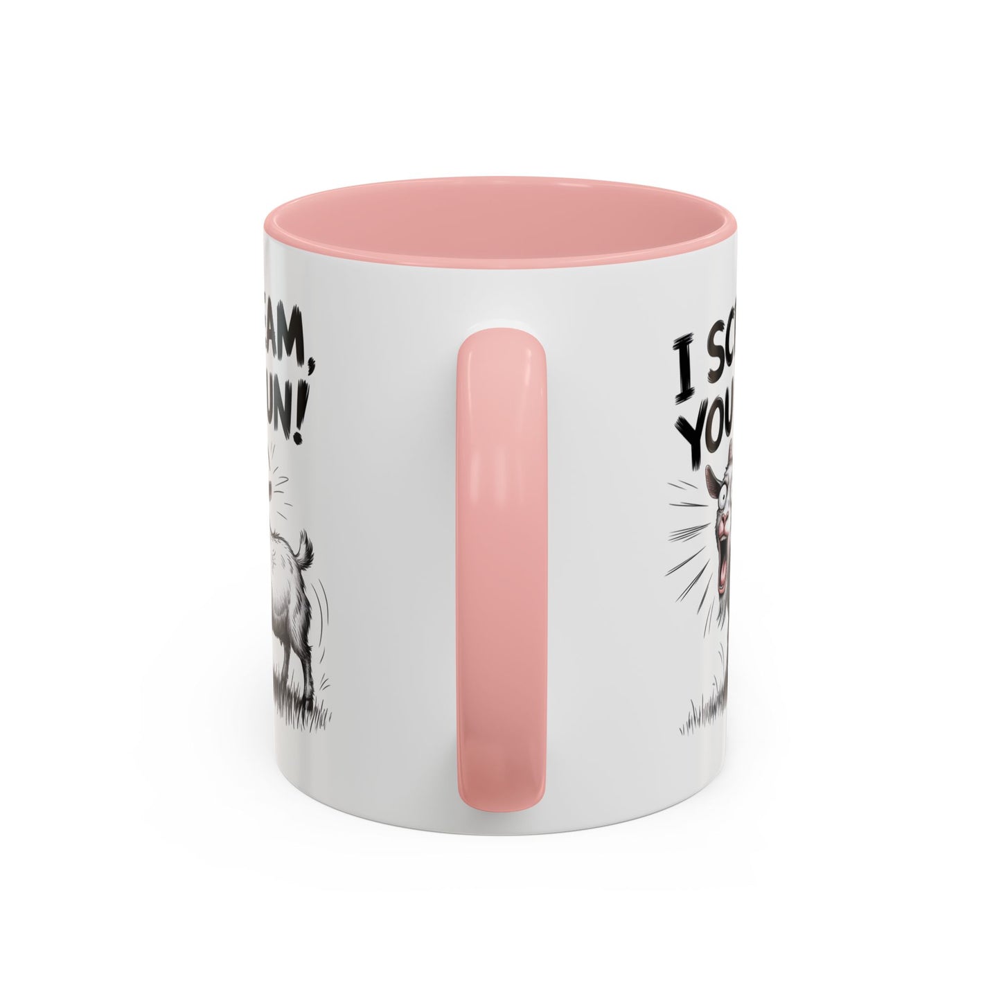 Humor Mug - I Scream, You Run