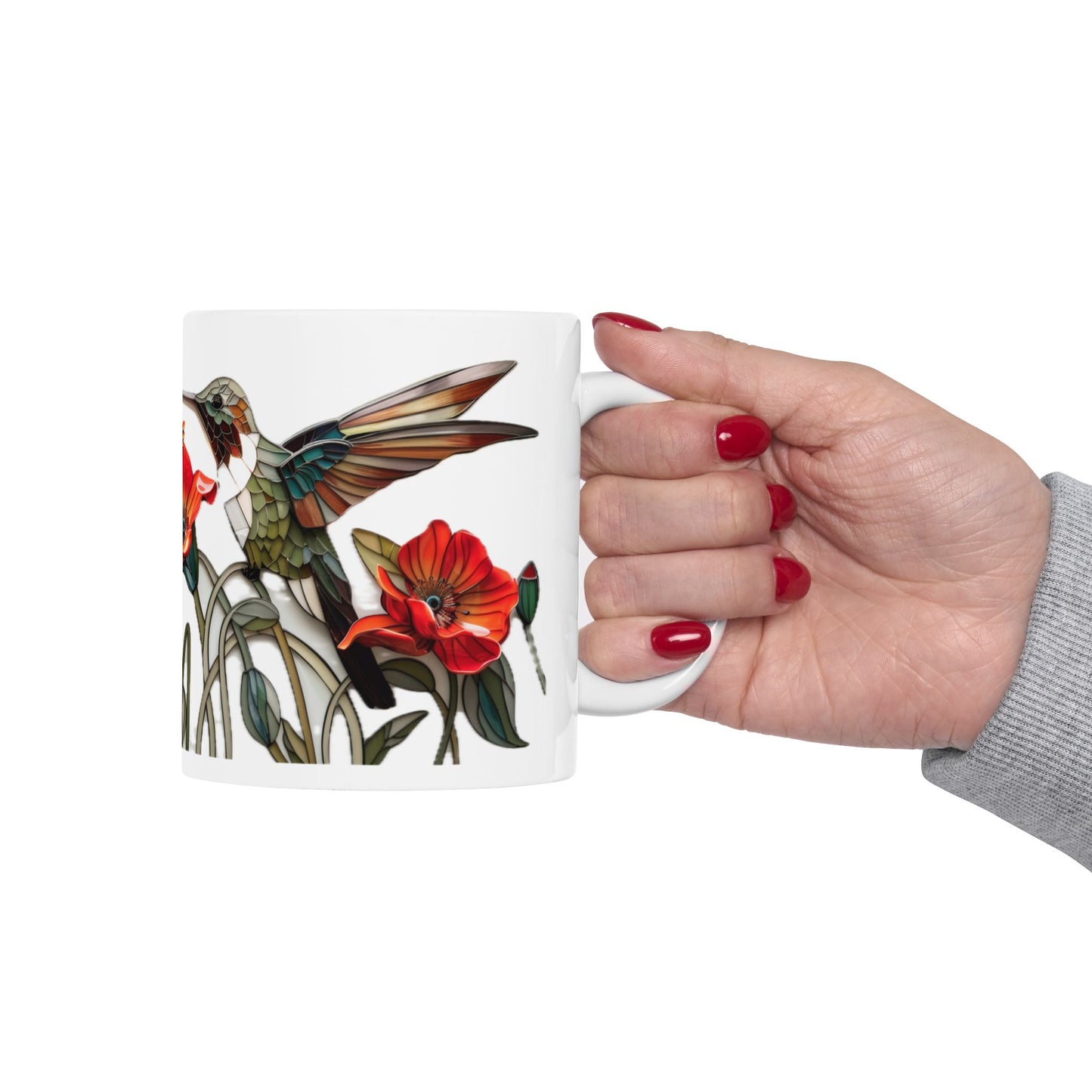 Artistic Mug - Hummingbirds