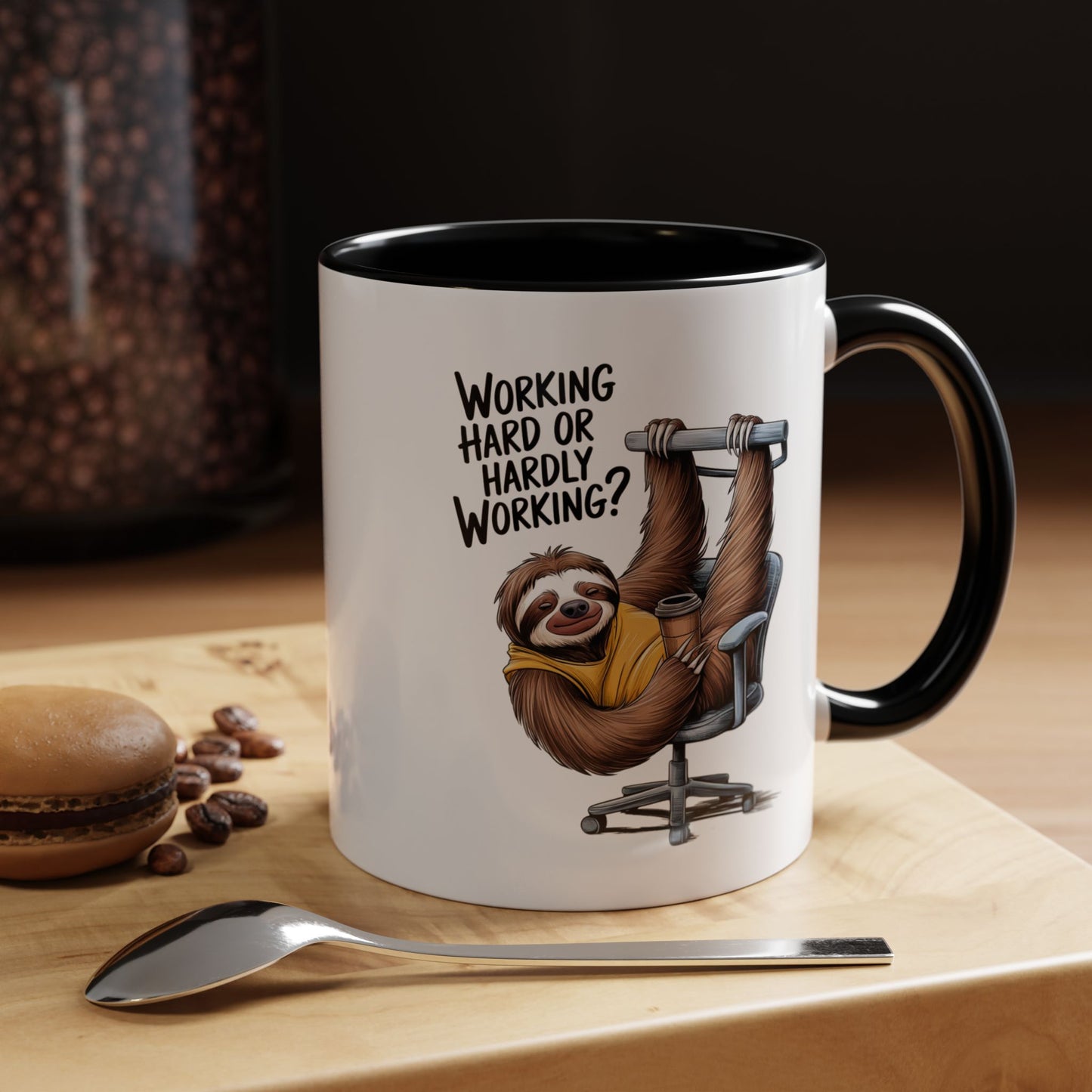 Office Mug - Work Hard or Hardly Working