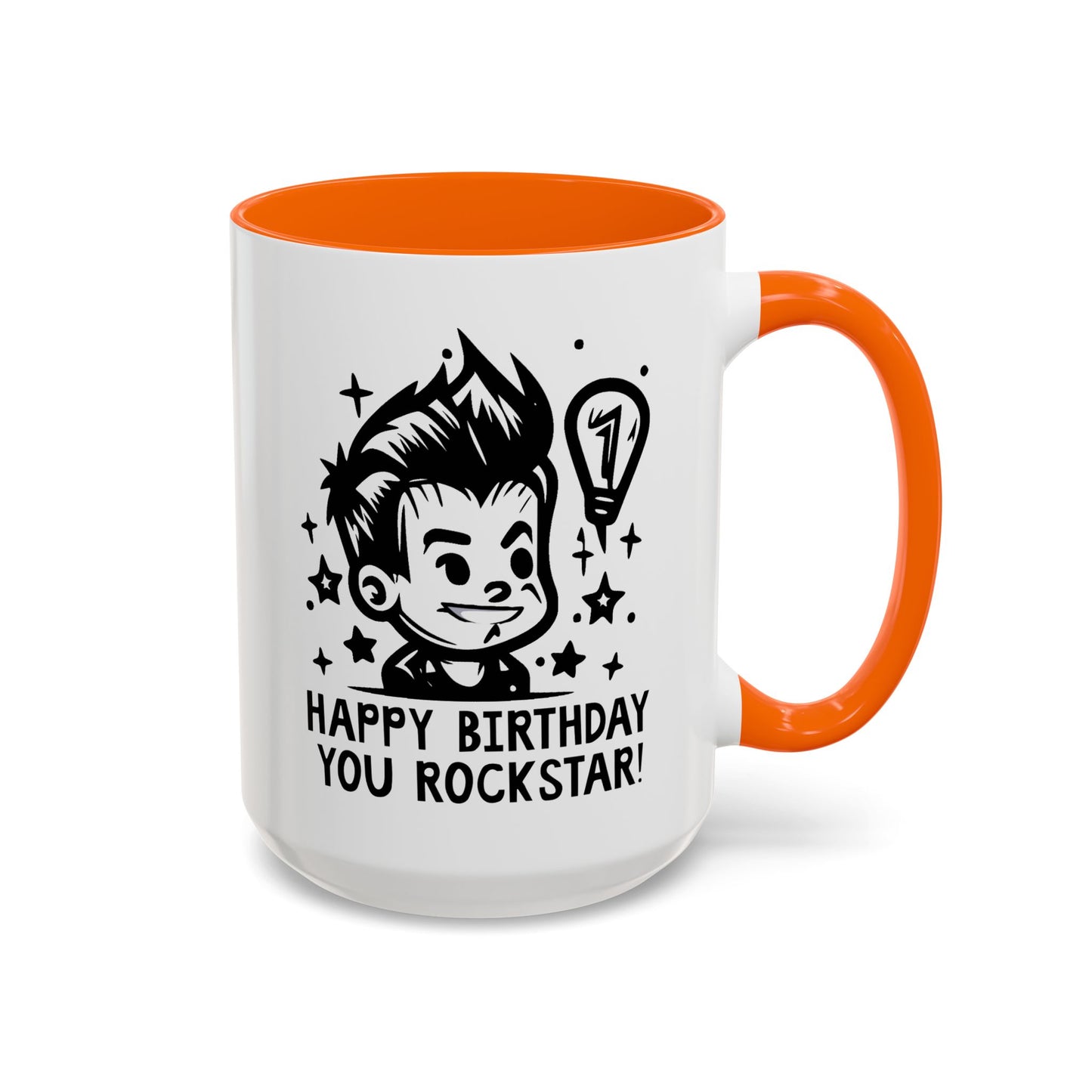 Birthday Mug - You Rockstar!