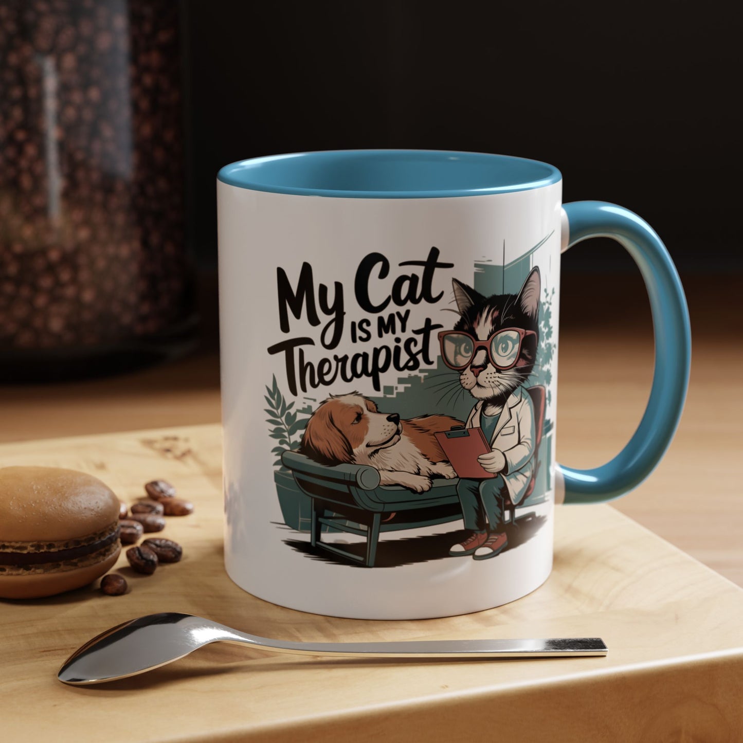 Animal Mug - My Cat Is My Therapist
