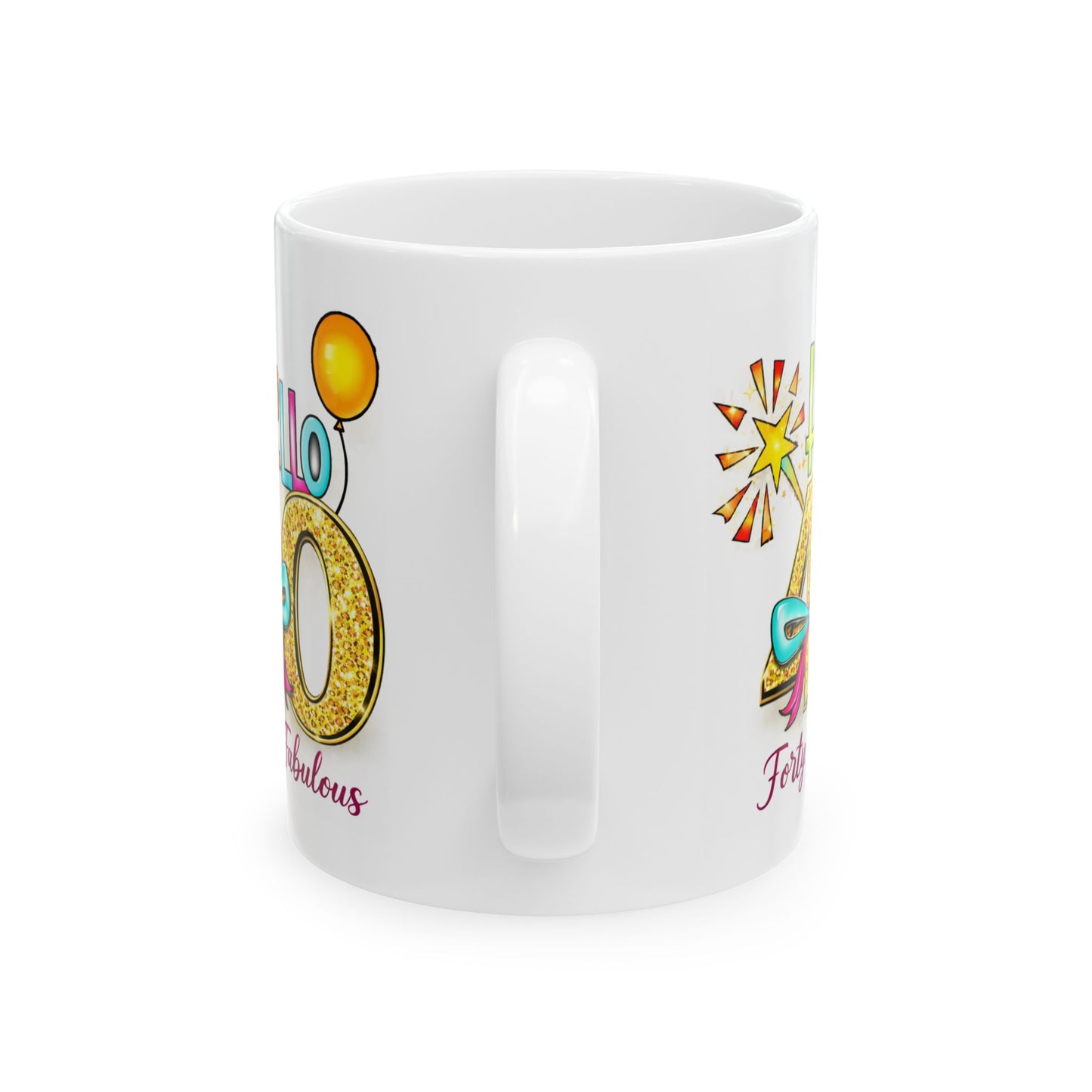 Birthday Mug - Hello 40